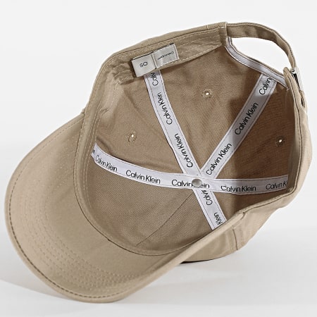 Calvin Klein - Casquette Mono Logo Embroidery 5004 Beige
