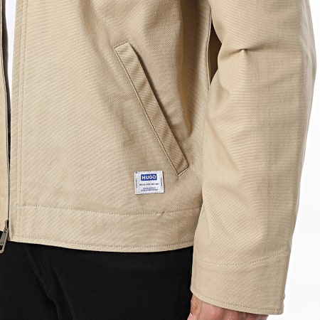 Hugo Blue - Veste Zippée Blake 2621 50566076 Beige