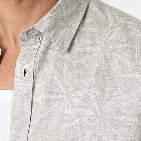 JJ Rebel - Chemise Manches Courtes Kim Beige