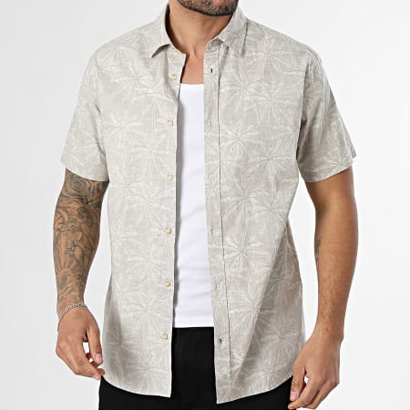 JJ Rebel - Chemise Manches Courtes Kim Beige