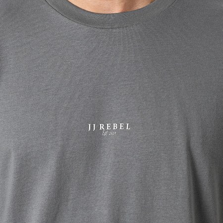 JJ Rebel - Tee Shirt Ruben Gris Anthracite