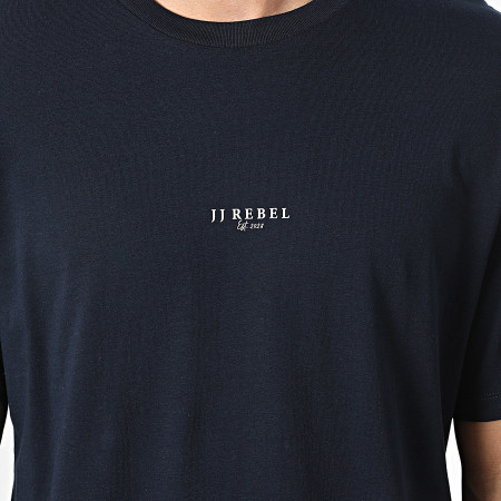 JJ Rebel - Tee Shirt Ruben Bleu Marine