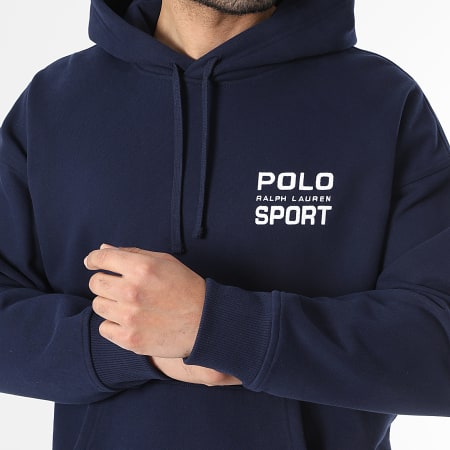 Polo Sport Ralph Lauren - Sweat Capuche Logo Sport Bleu Marine