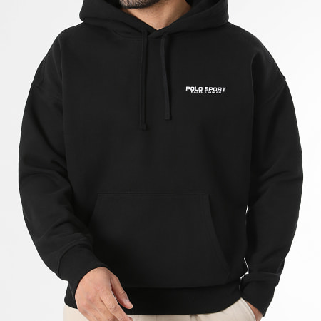 Polo Sport Ralph Lauren - Sweat Capuche Logo Sport Noir