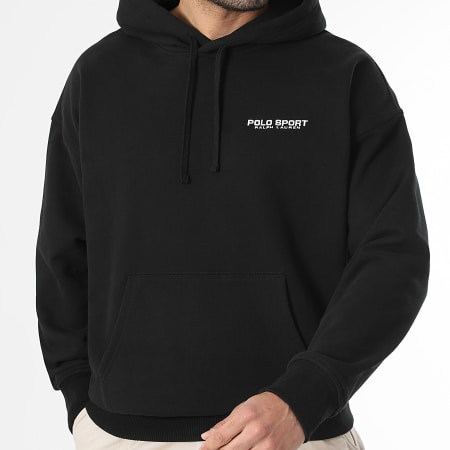 Polo Sport Ralph Lauren - Sweat Capuche Logo Sport Noir