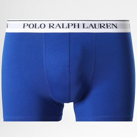 Polo Ralph Lauren - Lot De 3 Boxers Bleu Marine Foncé Bleu Roi Orange