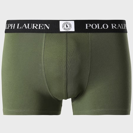 Polo Ralph Lauren - Lot De 3 Boxers MCMLXVII Noir Vert Kaki Beige