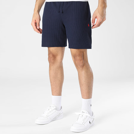 Polo Ralph Lauren - Short Waffle Original Player Bleu Marine