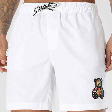 Teddy Yacht Club - Short De Bain Small Luxury Blanc