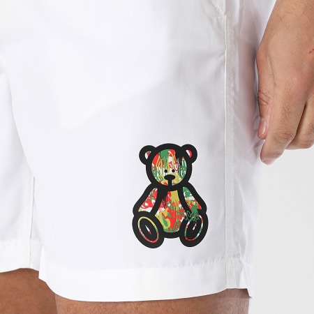 Teddy Yacht Club - Short De Bain Small Luxury Blanc