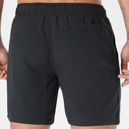 Teddy Yacht Club - Short De Bain Small Leather Noir