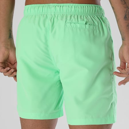 Teddy Yacht Club - Short De Bain Small Vision Vert Fluo
