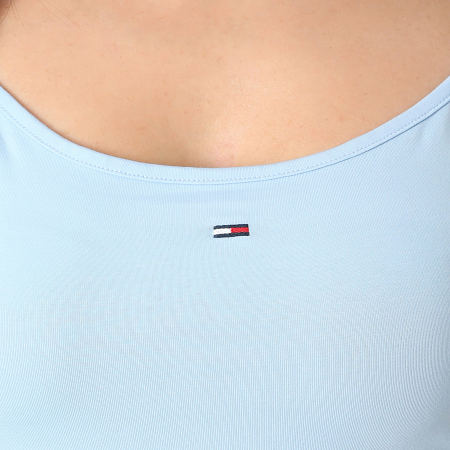 Tommy Jeans - Débardeur Femme Essential Strap 0675 Bleu Clair