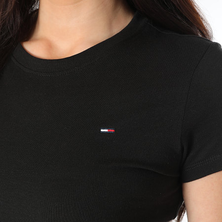 Tommy Jeans - Lot De 3 Tee Shirts Femme 2175 Noir Blanc Rouge