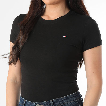 Tommy Jeans - Lot De 3 Tee Shirts Femme 2175 Noir Blanc Rouge
