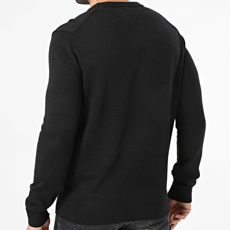Tommy Jeans - Pull Slim Essential 2853 Noir