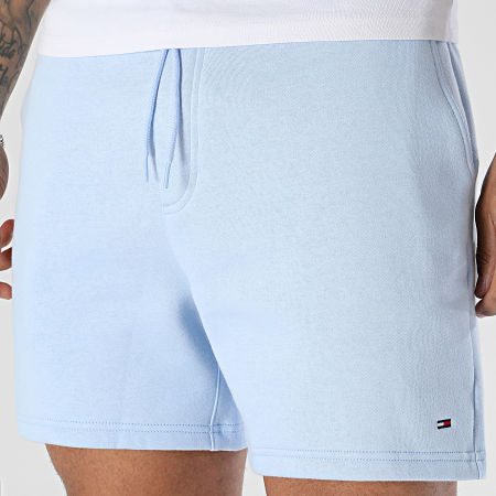 Tommy Jeans - Short Jogging Flag Beach 1931 Bleu Clair