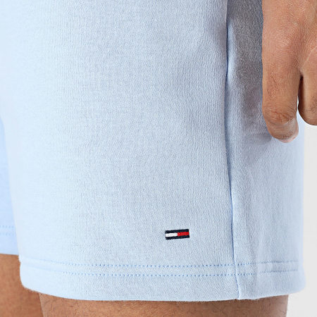 Tommy Jeans - Short Jogging Flag Beach 1931 Bleu Clair