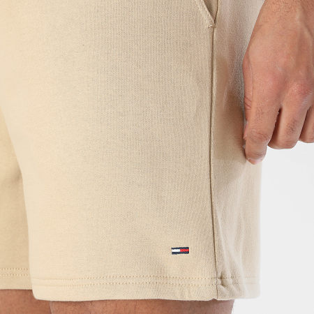 Tommy Jeans - Short Jogging Flag Beach 1931 Beige