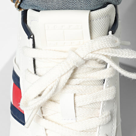 Tommy Jeans - Baskets Retro Runner Cleated Mix 1694 Beige