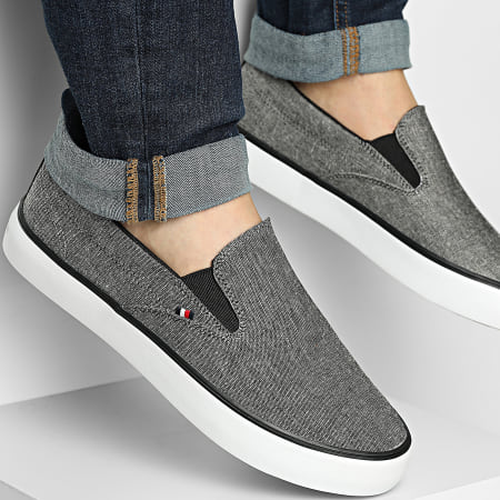 Tommy Hilfiger - Chaussures Harlem Core II Slip On Chambray 5819 Black