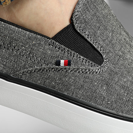 Tommy Hilfiger - Chaussures Harlem Core II Slip On Chambray 5819 Black