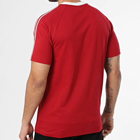 Adidas Originals - Tee Shirt A Bandes Manchester United Originals JM5562 Rouge