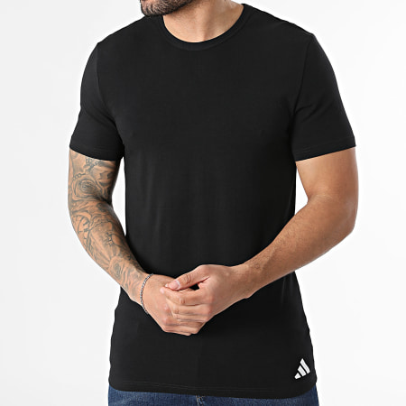 Adidas Sportswear - Lot De 2 Tee Shirts JK4015 Noir