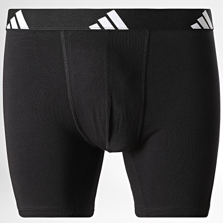 Adidas Sportswear - Lot De 3 Boxers Active Flex Cotton 4AM004 Noir