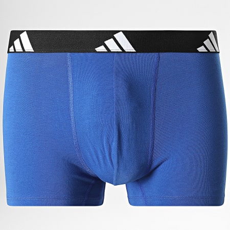 Adidas Sportswear - Lot De 2 Boxers 4AM003 Bleu Roi Noir