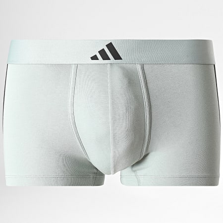 Adidas Sportswear - Lot De 2 Boxers A Bandes 4AM008 Noir Gris