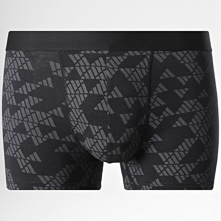 Adidas Sportswear - Lot De 3 Boxers 4AM002 Noir Gris Rouge