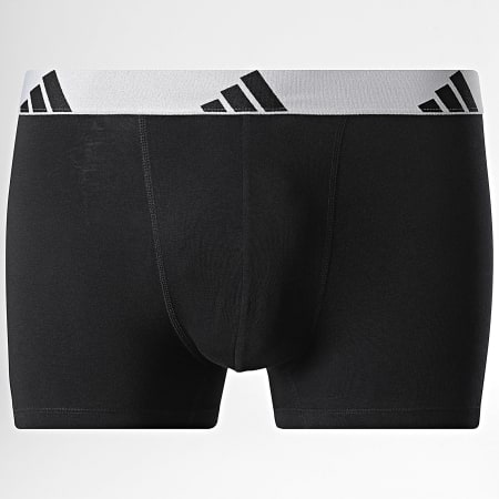 Adidas Sportswear - Lot De 3 Boxers 4AM002 Noir Gris Rouge