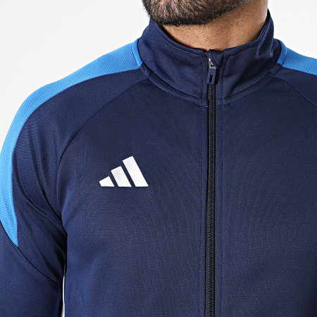 Adidas Sportswear - Ensemble De Survetement A Bandes Tiro Essential KC7138 Bleu Marine