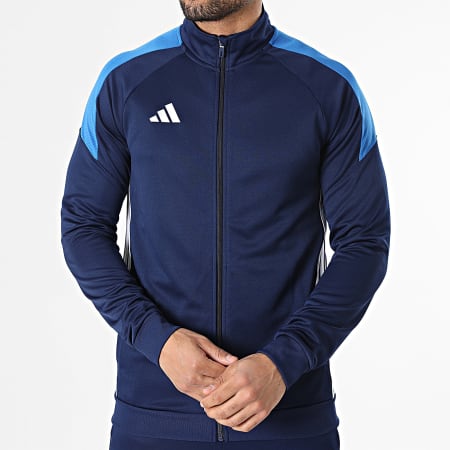 Adidas Sportswear - Ensemble De Survetement A Bandes Tiro Essential KC7138 Bleu Marine