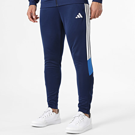 Adidas Sportswear - Ensemble De Survetement A Bandes Tiro Essential KC7138 Bleu Marine