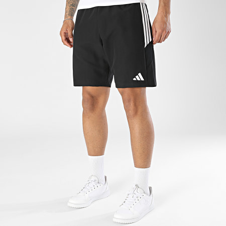 Adidas Sportswear - Short Jogging A Bandes Tiro 26 Essentials KC9690 Noir