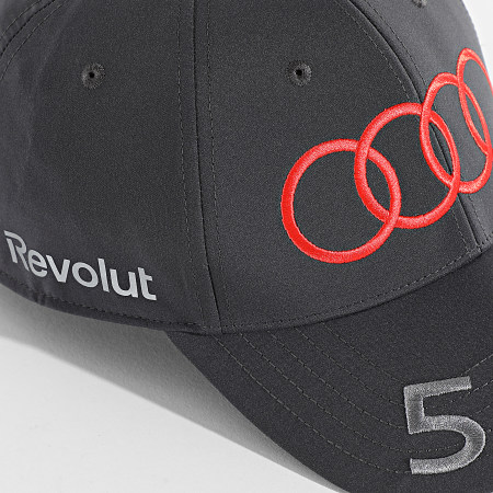 Adidas Sportswear - Casquette Audi Revolut F1 Team Gabriel Bortoleto KF3313 Gris Anthracite Rouge