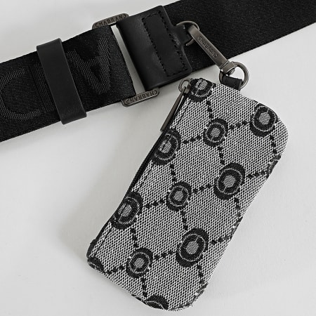 Chabrand - Sacoche Icône Toile Gris Noir