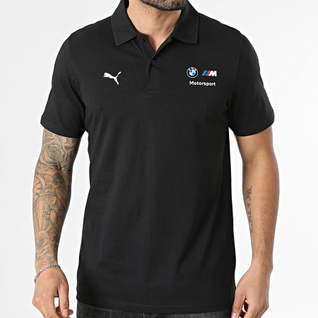 Puma - Polo Manches Courtes BMW Motorsport Essential 634900 Noir