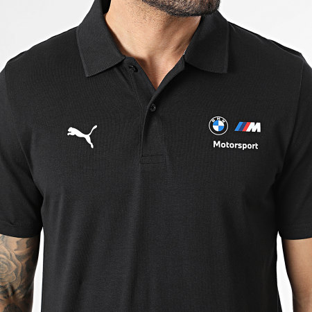 Puma - Polo Manches Courtes BMW Motorsport Essential 634900 Noir