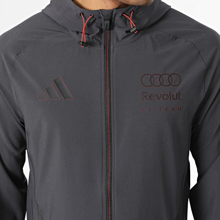 Adidas Sportswear - Veste Capuche Zippée Audi Revolut F1 KR4090 Gris Anthracite