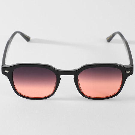 LBO - Lunettes De Soleil Noir Rouge Dégradé