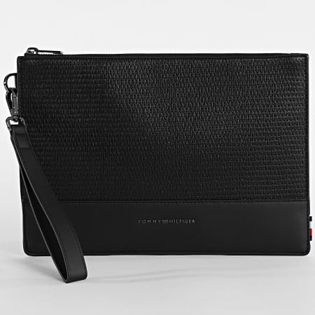 Tommy Hilfiger - Cartera Woven Pouch 4145 Negro