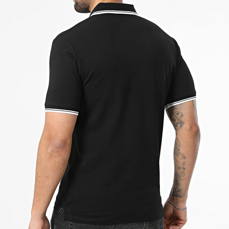 Sergio Tacchini - Polo Manga Corta Reed 025 41075 Negro Blanco