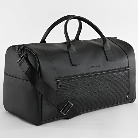 Tommy Hilfiger - Bolsa de viaje Woven Duffle 4097 Negro