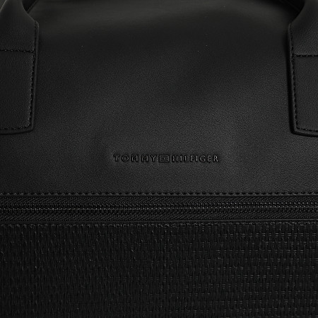 Tommy Hilfiger - Bolsa de viaje Woven Duffle 4097 Negro