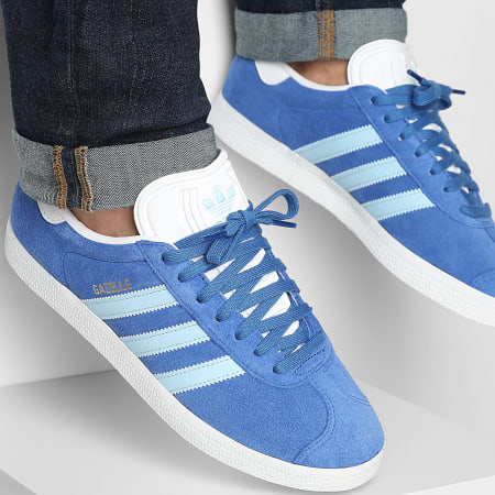 Adidas Originals - Baskets Gazelle HQ9185 Royal Blue Clear Sky Footwear White