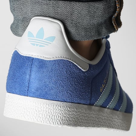 Adidas Originals - Baskets Gazelle HQ9185 Royal Blue Clear Sky Footwear White