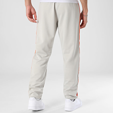Adidas Originals - Calça de fato de treino A Bandas FC Bayern Munich JZ2730 Bege Laranja
